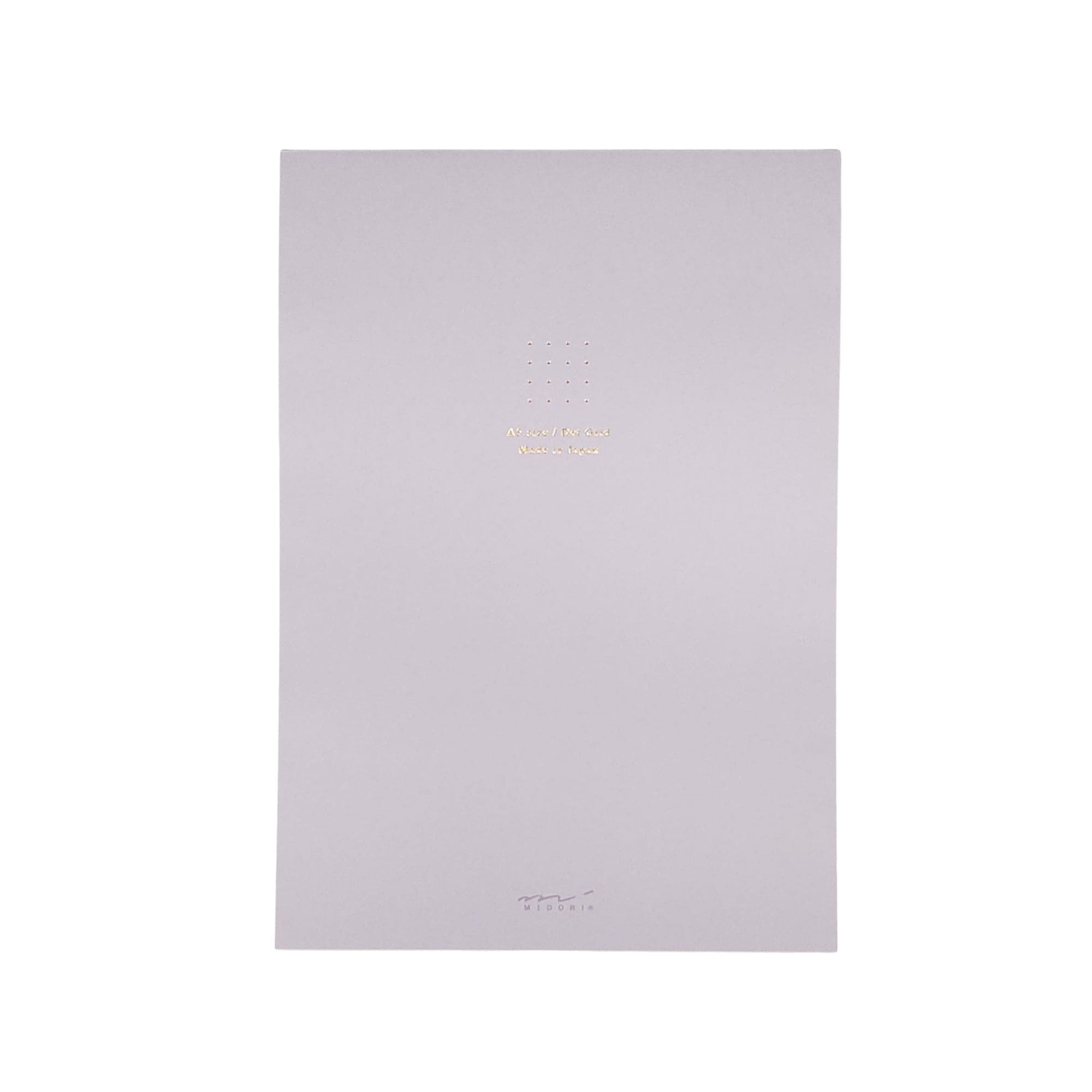 Midori A5 Purple Dotted Notepad cover - Paper Kooka Australia