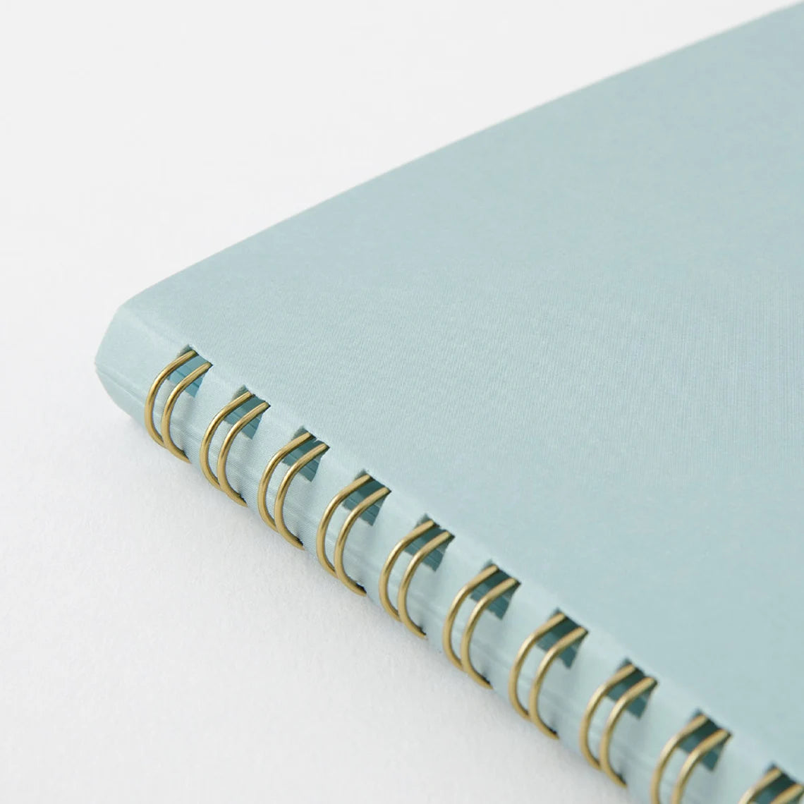 Midori Blue A5 Ring Dotted Notebook binding - Paper Kooka Australia