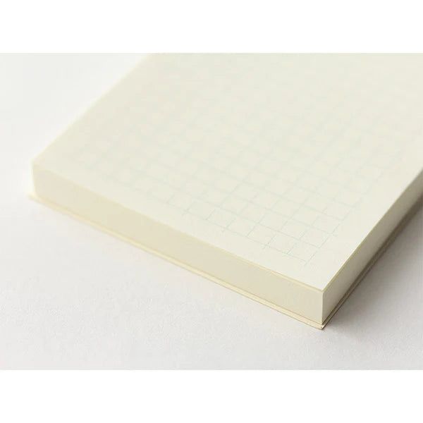 Midori A7 Sticky Memo Notepad - Grid - closeup - Paper Kooka Australia