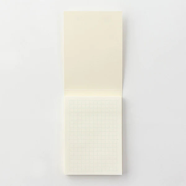 Midori A7 Sticky Memo Notepad - Grid - open - Paper Kooka Australia