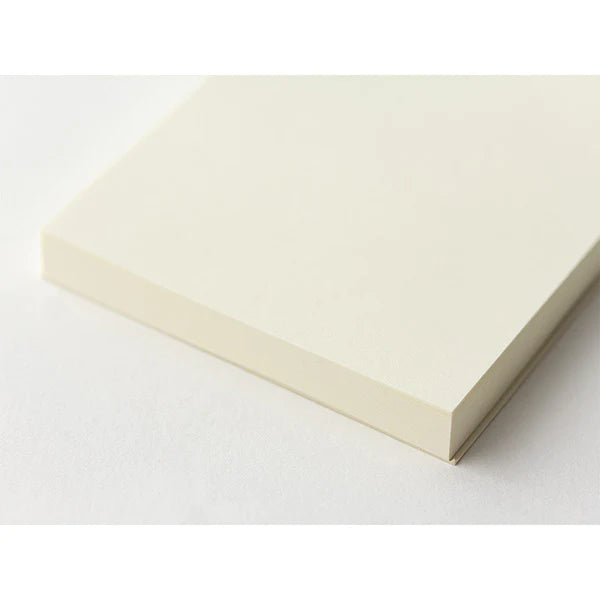 Midori A7 Sticky Memo Notepad - Plain - closeup - Paper Kooka Australia