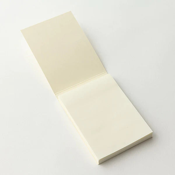 Midori A7 Sticky Memo Notepad - Plain - open - Paper Kooka Australia