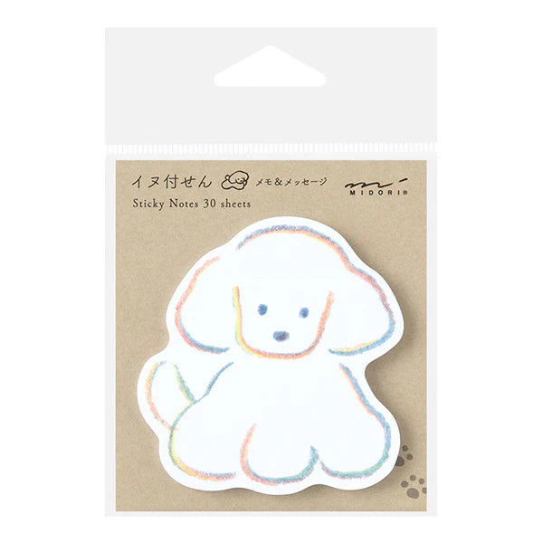 Die-Cut Sticky Notes | Dog