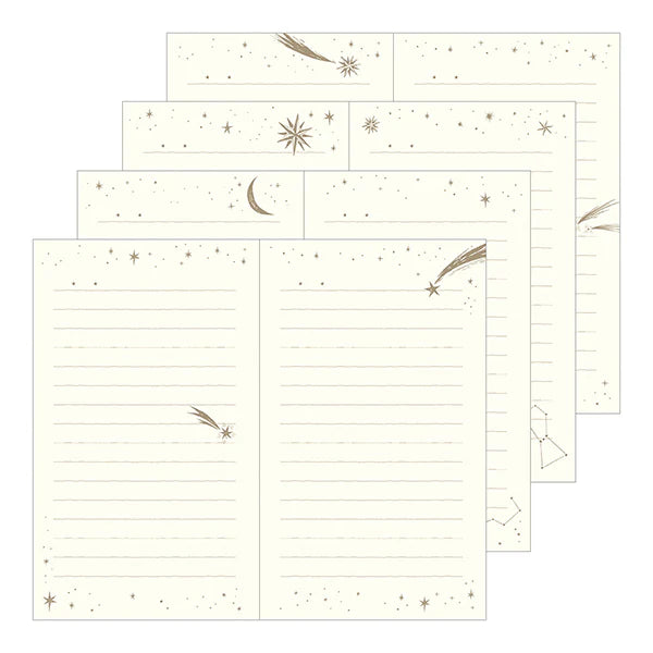 Star Page-a-Day Lined Journal by Midori MD - Paper Kooka Australia