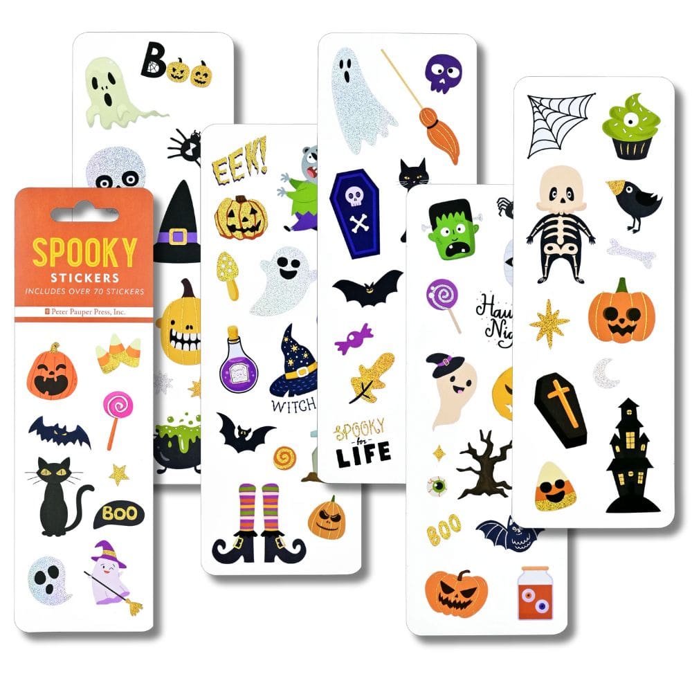 Peter Pauper Press Halloween spooky sticker set - Paper Kooka Australia