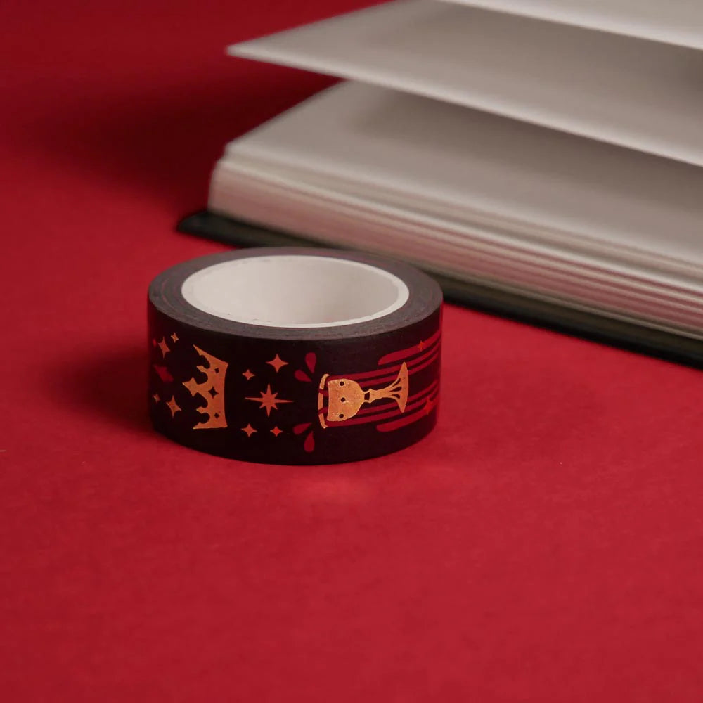 Prophecy Foretold Washi Tape - Black