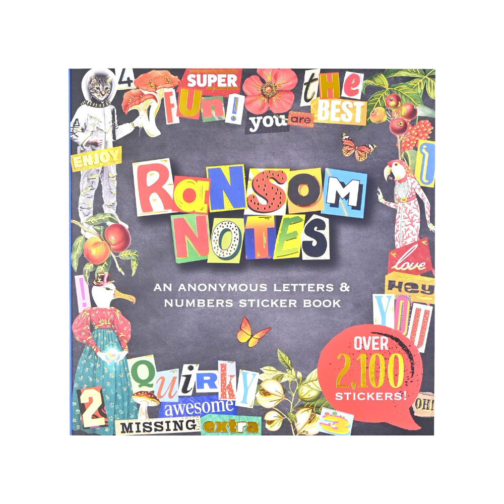 Ransom Notes Sticker Book