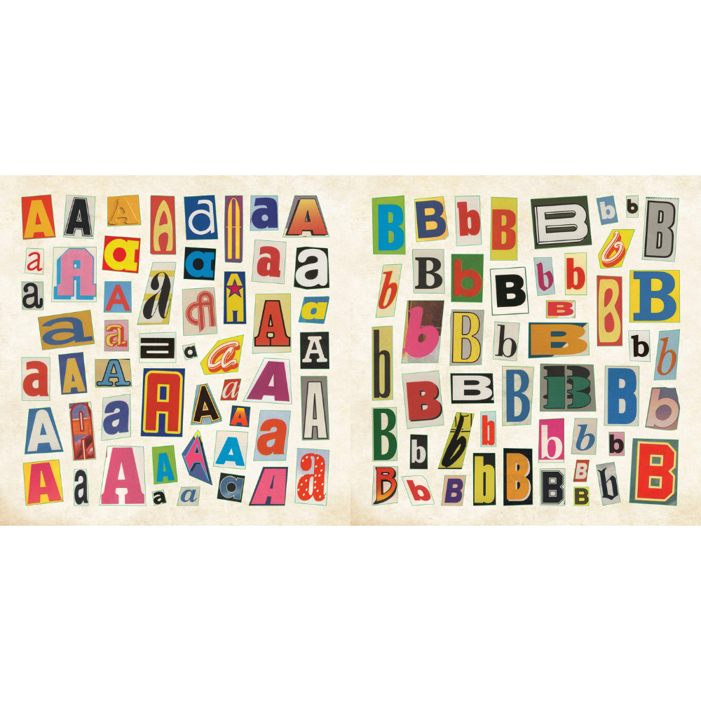 Ransom Notes Sticker Book