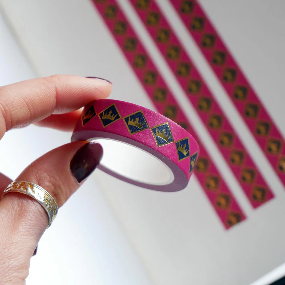 Royal Decree Washi Tape - Pink
