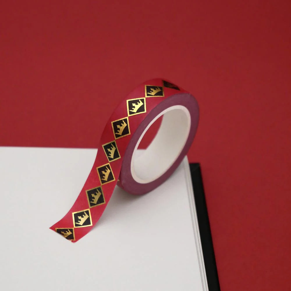 Royal Decree Washi Tape - Red