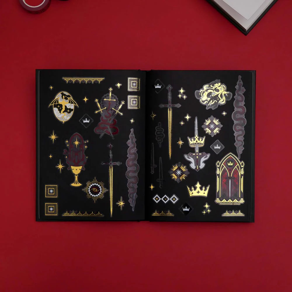 Serpents & Swords Clear Sticker PET Tape