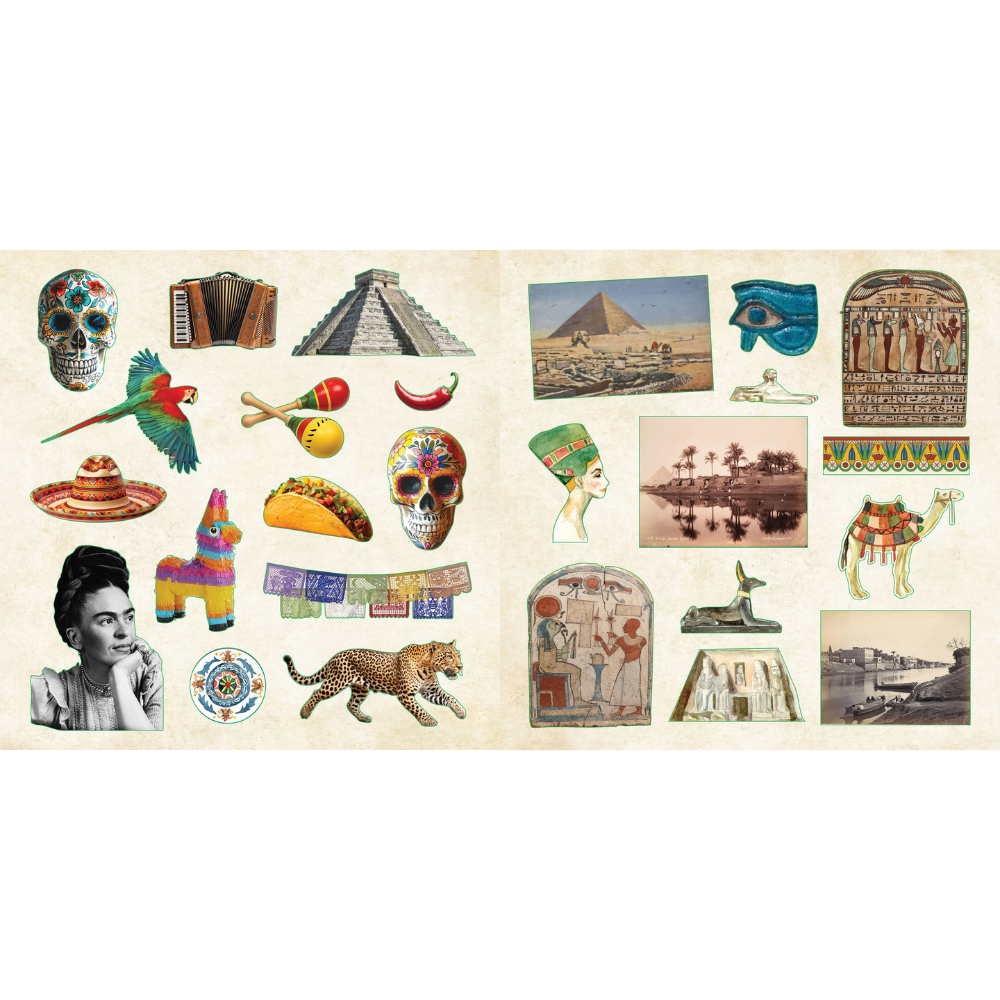 Travel Odyssey Sticker Book