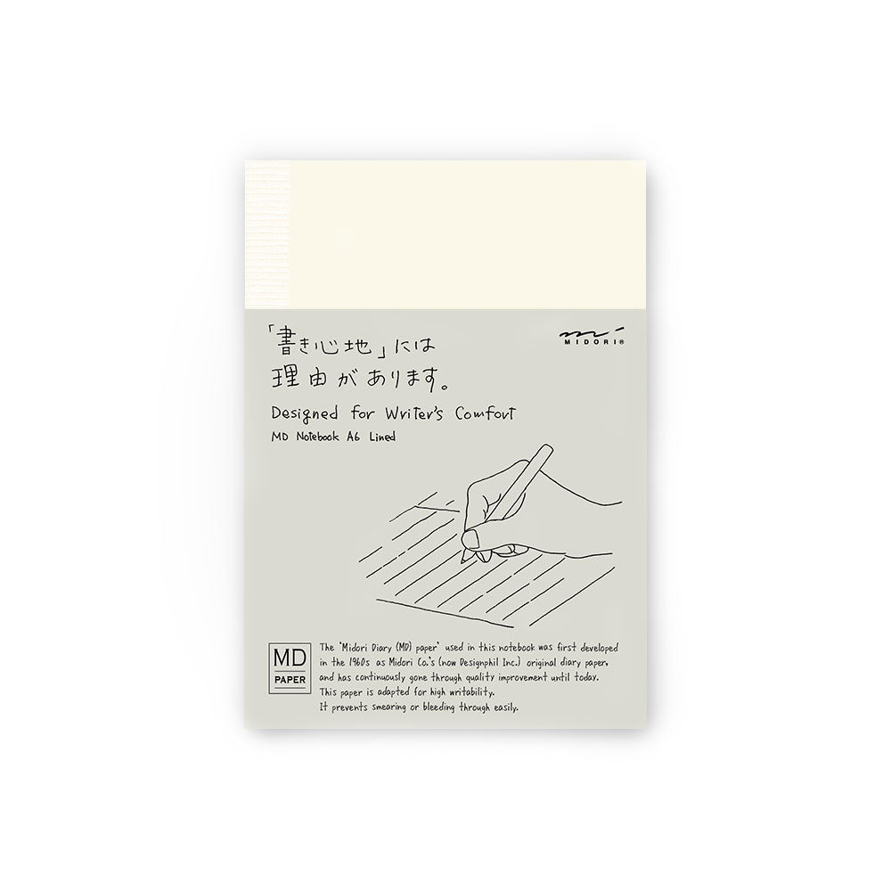 Midori MD AG Lined Notebook - Paper Kooka