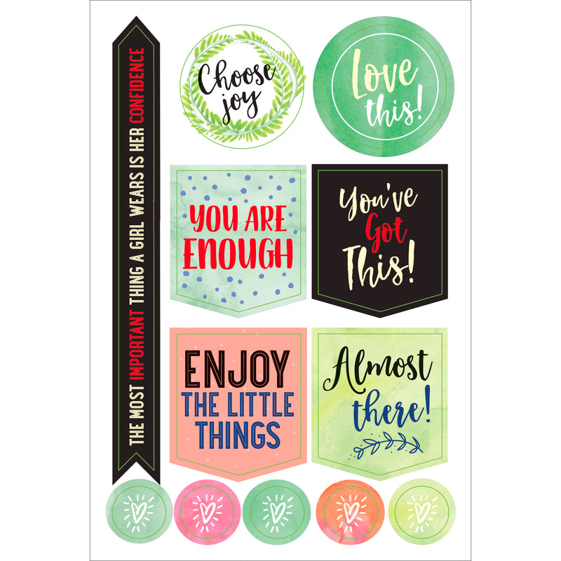 She Believed - Empowering Planner Stickers