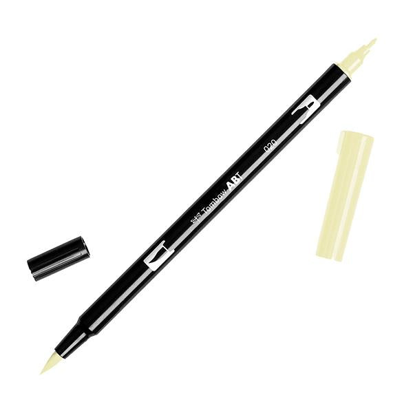 Dual Brush Pen - yellow range - SINGLE PENS - Paper Kooka