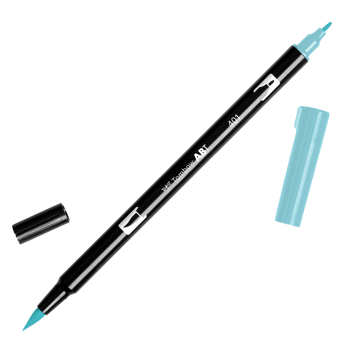 Dual Brush Pen - blue green range - SINGLE PENS - Paper Kooka