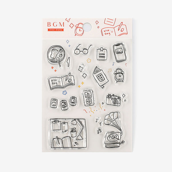 BGM Clear Stamp Acrylic Block Small