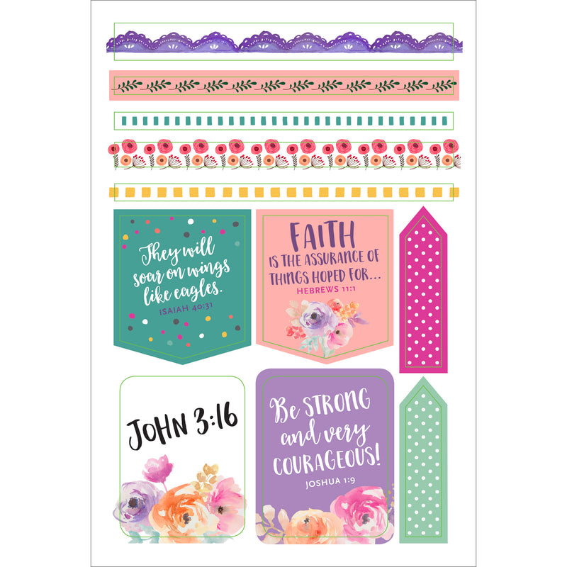 Monthly Planner Stickers - 12 sheets