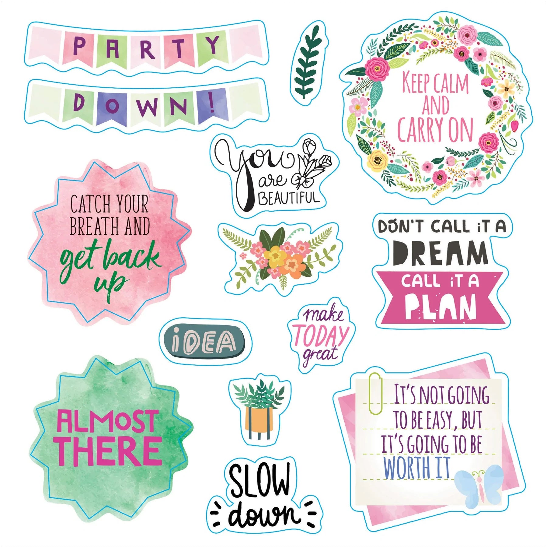 Whatever You Say! A Words and Phrases Sticker Book - Paper Kooka Australia