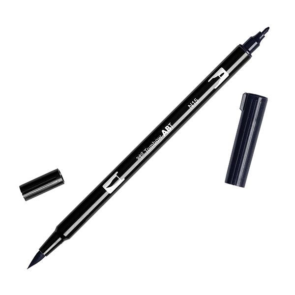 Dual Brush Pen ABT - N15 Black - Paper Kooka