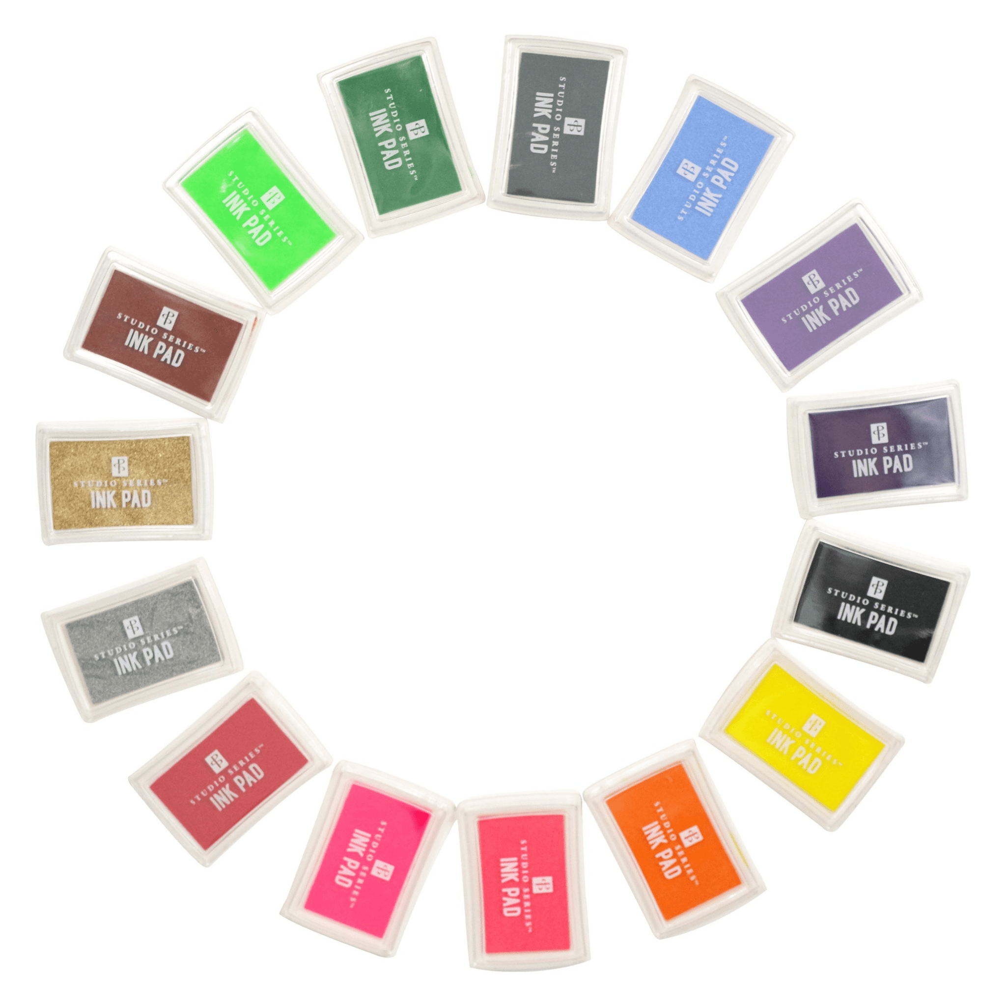 Ink Pad Set - 15 colours - Paper Kooka