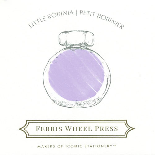 Ferris Wheel Press Fountain Pen Ink - Little Robinia swatch - Paper Kooka Australia