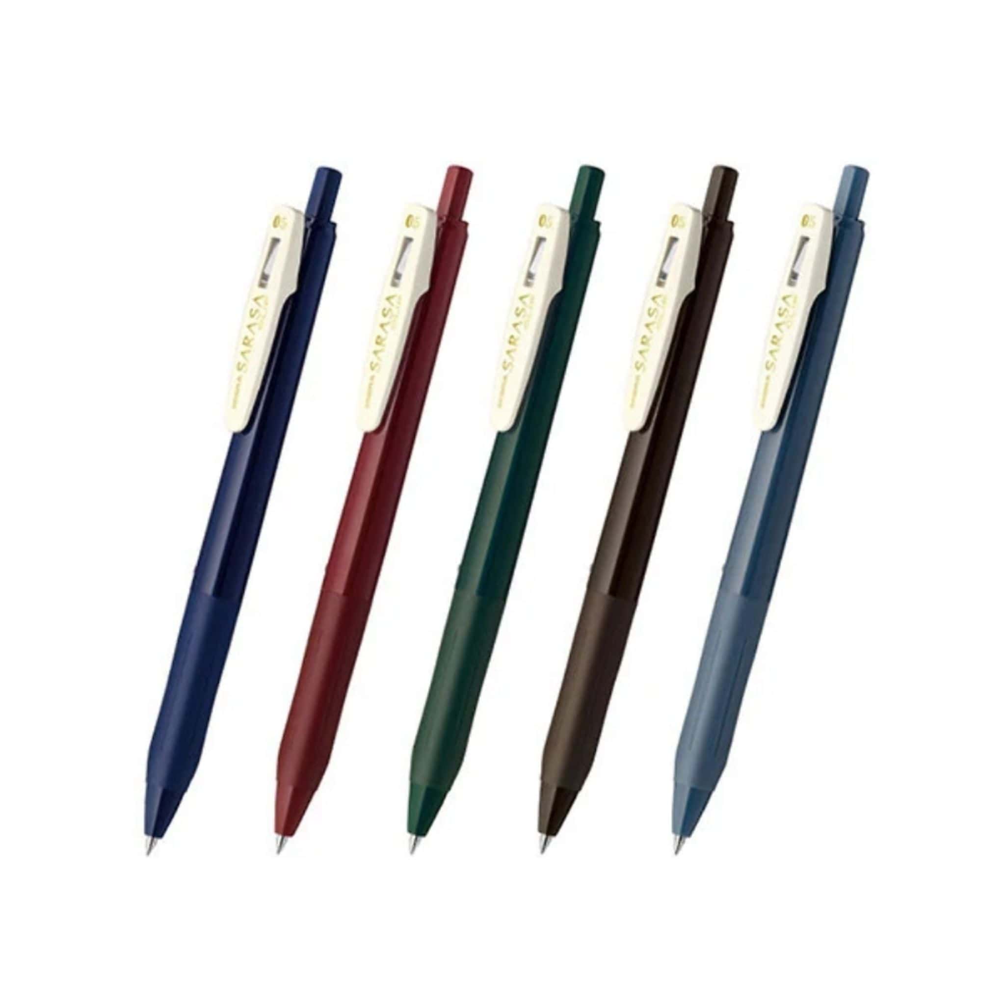 Zebra Sarasa Vintage Gel Pens Set No.1 - Paper Kooka
