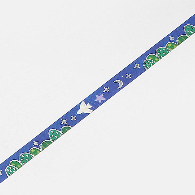 BGM Birds & Starry Sky thin decorative tape - Paper Kooka Stationery