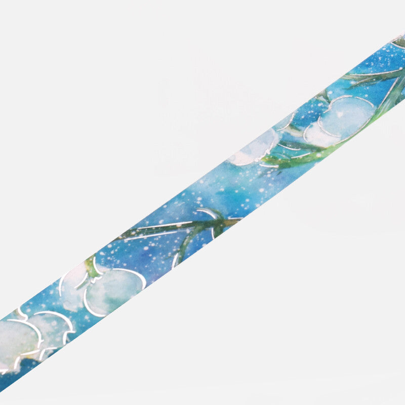 BGM Blue Lily Of The Valley decoration tape - Paper Kooka Australia