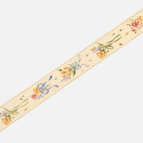 BGM Bouquet Embroidered Ribbon masking tape - Paper Kooka Australia