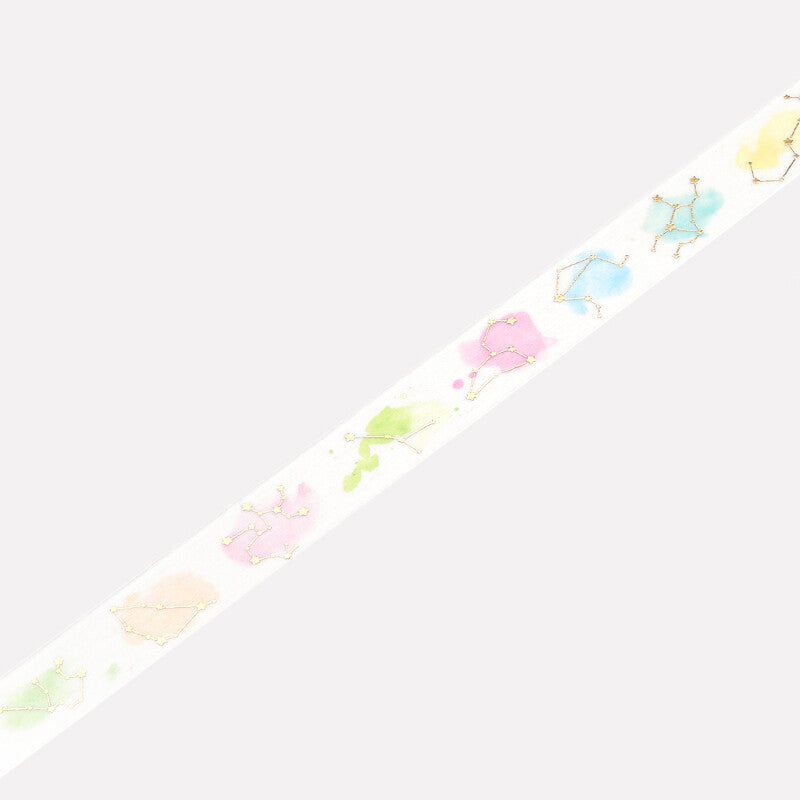 BGM Colourful Constellations masking tape - Paper Kooka Australia