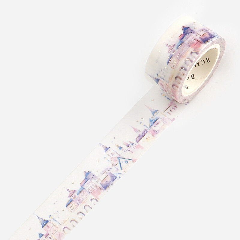 BGM Watercolour European City washi tape - Paper Kooka Australia