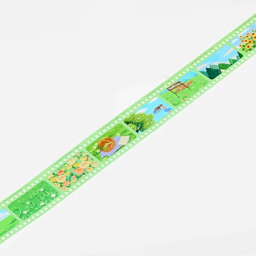 BGM Green Film Transparent PET Tape - Paper Kooka Australia