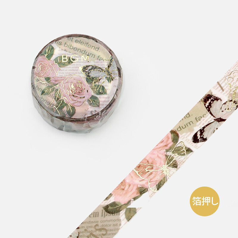 BGM Holiday Romance washi tape - Paper Kooka Australia