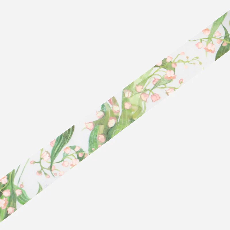 BGM Lily Of The Valley transparent Tape - Paper Kooka Australia