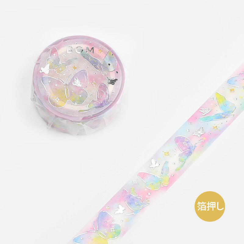 BGM Pastel Butterflies washi tape - Paper Kooka Australia