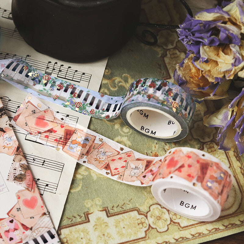 BGM Rabbit Cards washi tape collection - Paper Kooka Australia