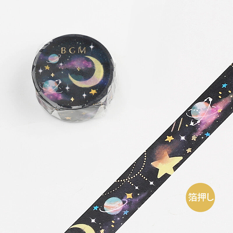 BGM Shadow star washi tape - Paper Kooka