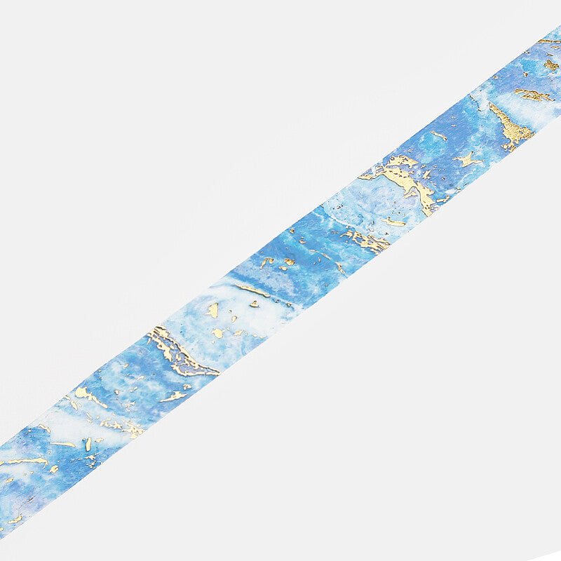 BGM Sky Blue Stone Pattern masking tape - Paper Kooka Australia