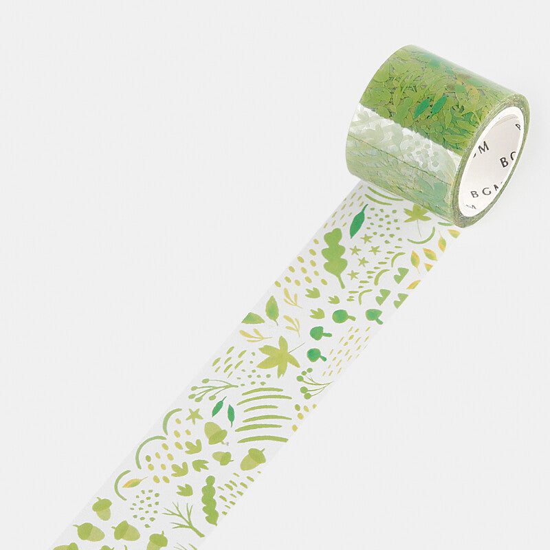 Green Leaf Clear PET Tape