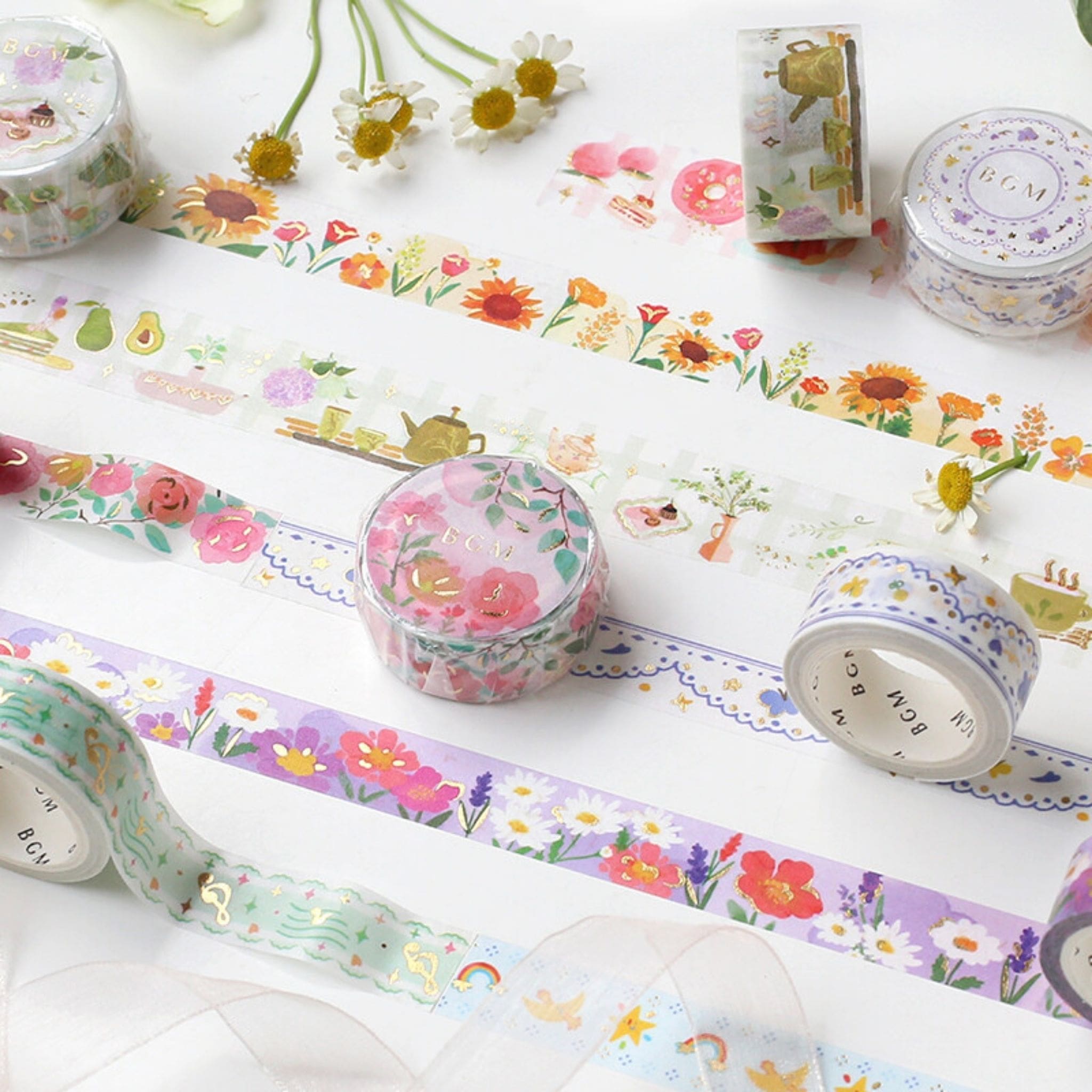 BGM Violet Garden decorative tape - Paper Kooka