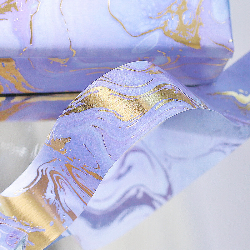 BGM Violet Stone Pattern decorative tape - Paper Kooka Australia