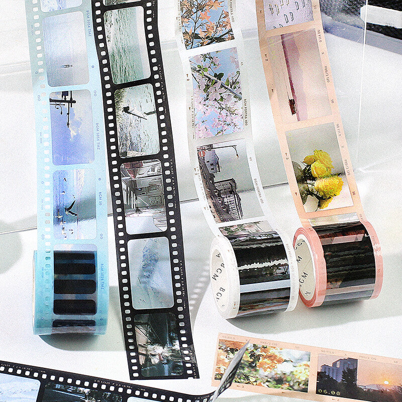 BGM Yellow Film Clear PET Tape collection - Paper Kooka Australia