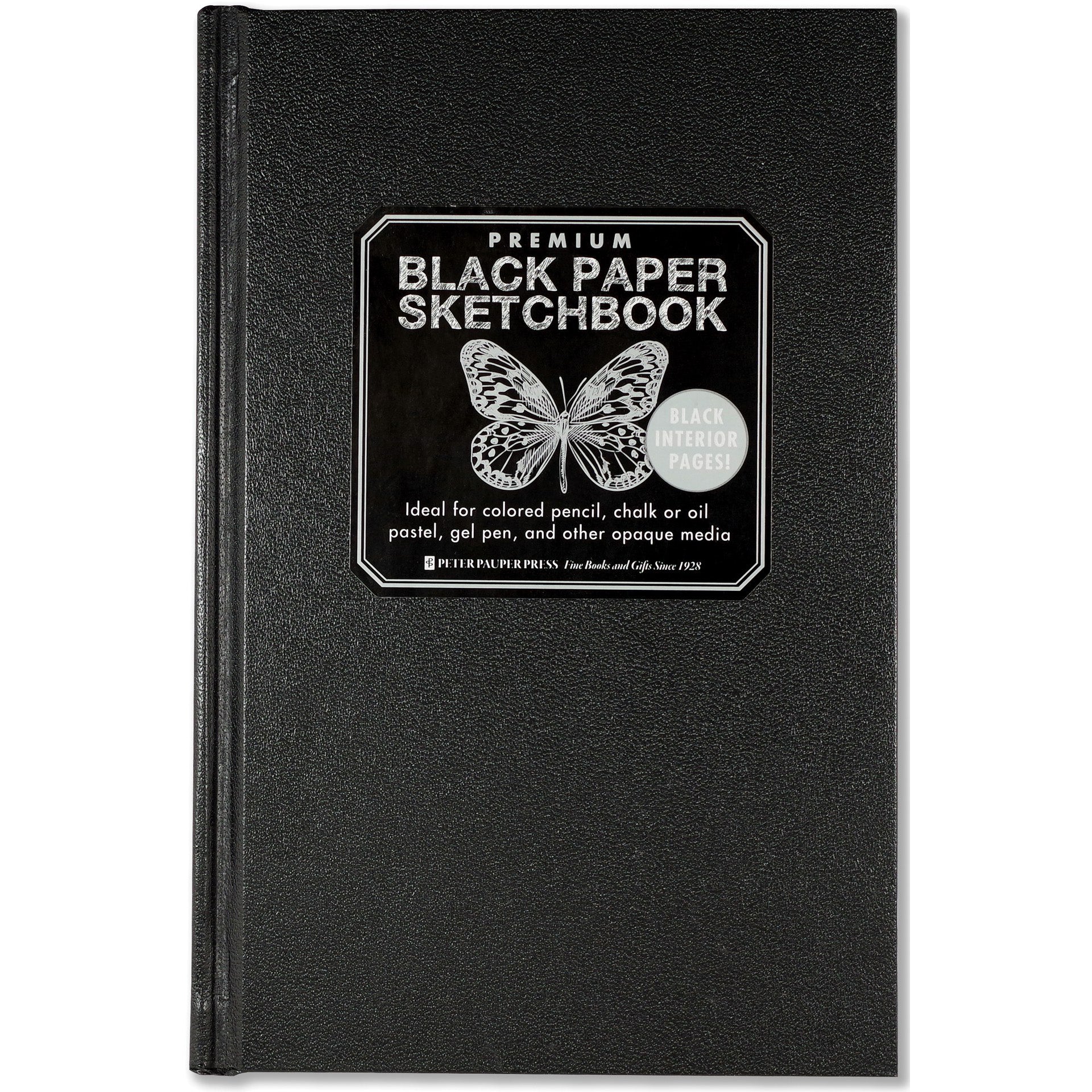 A5 Black Paper Notebook - Paper Kooka