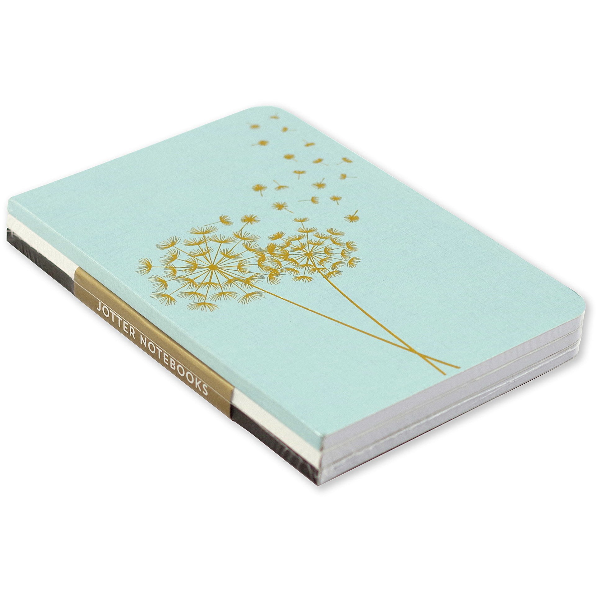 Mini dotted A6 Notebooks - Dandelion - Set of 3 - Paper Kooka