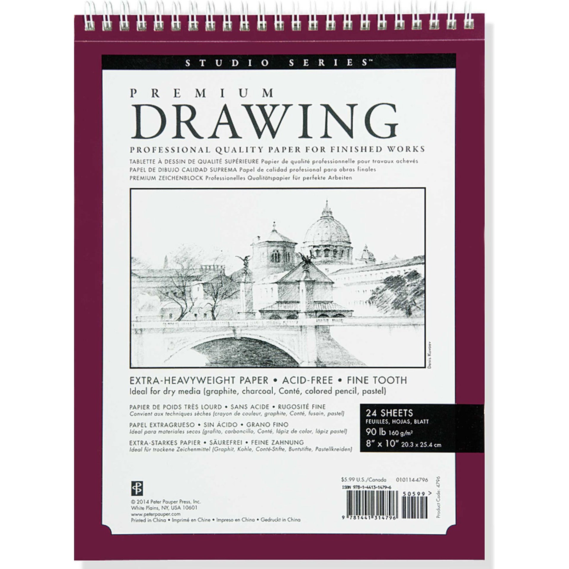 Premium Drawing Sketch Pad - Paper Kooka