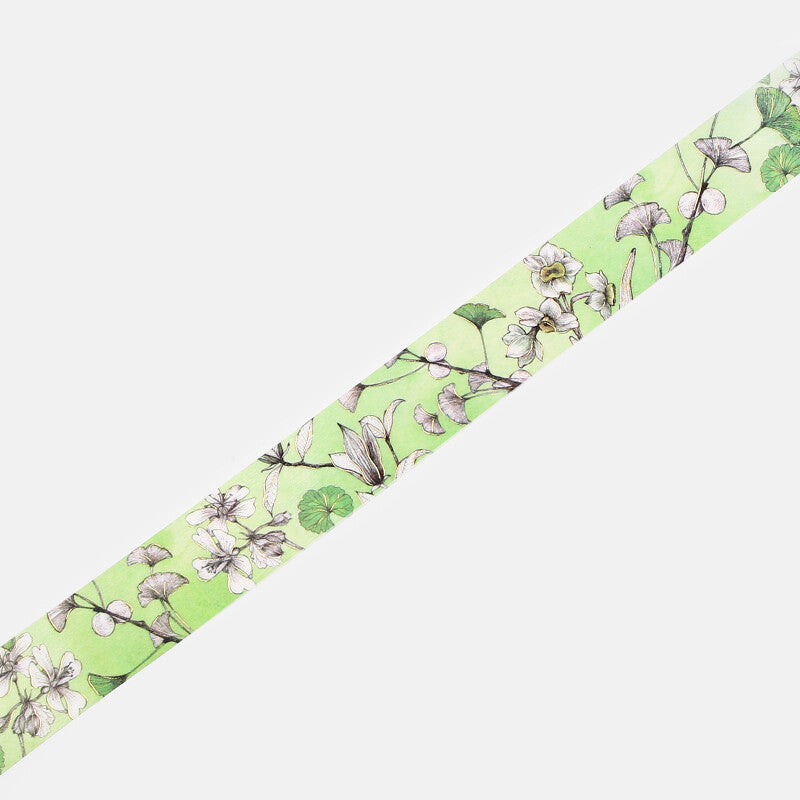 BGM Green Margin masking tape - Paper Kooka Australia