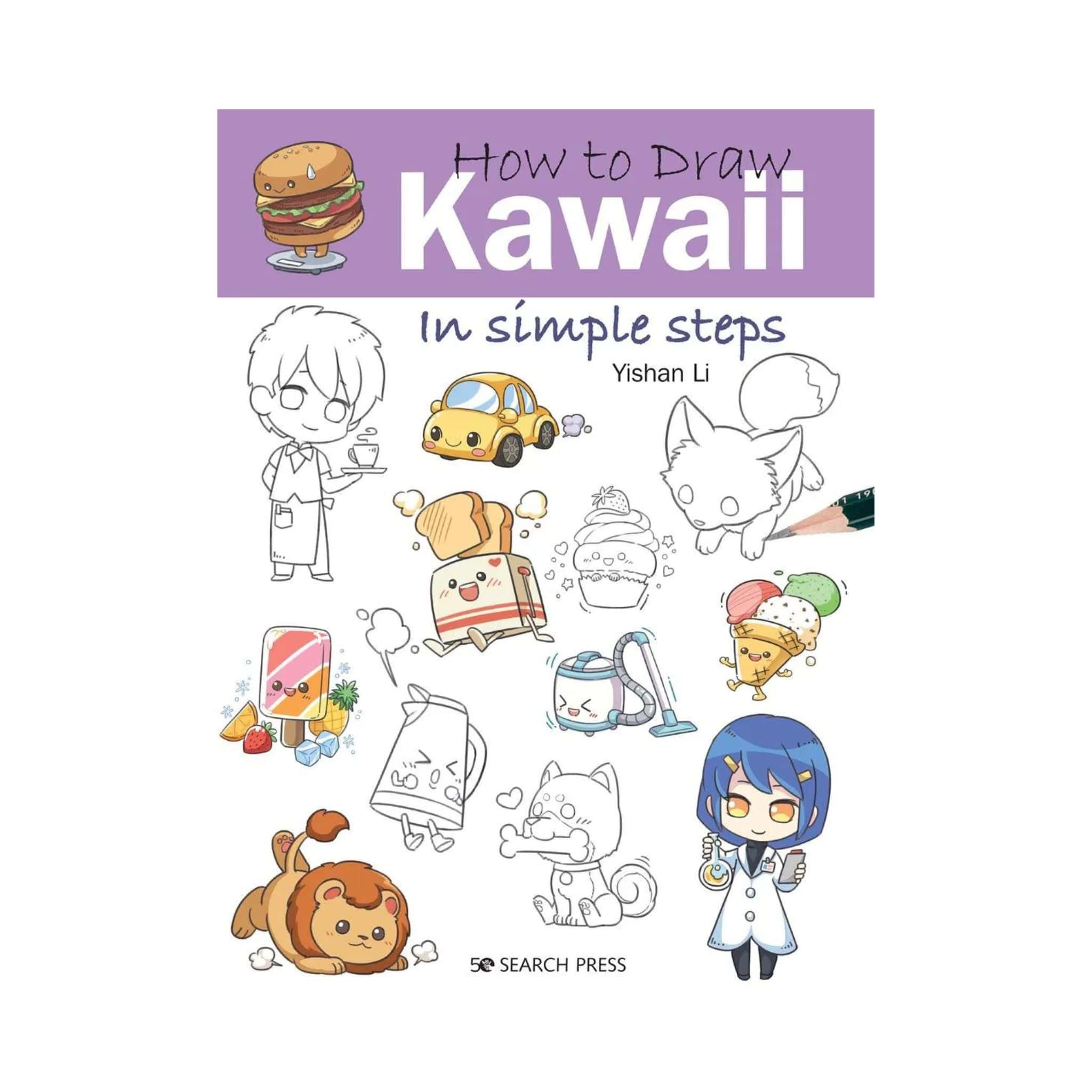 How To Draw: Kawaii book by Yishan Li - Paper Kooka Australia