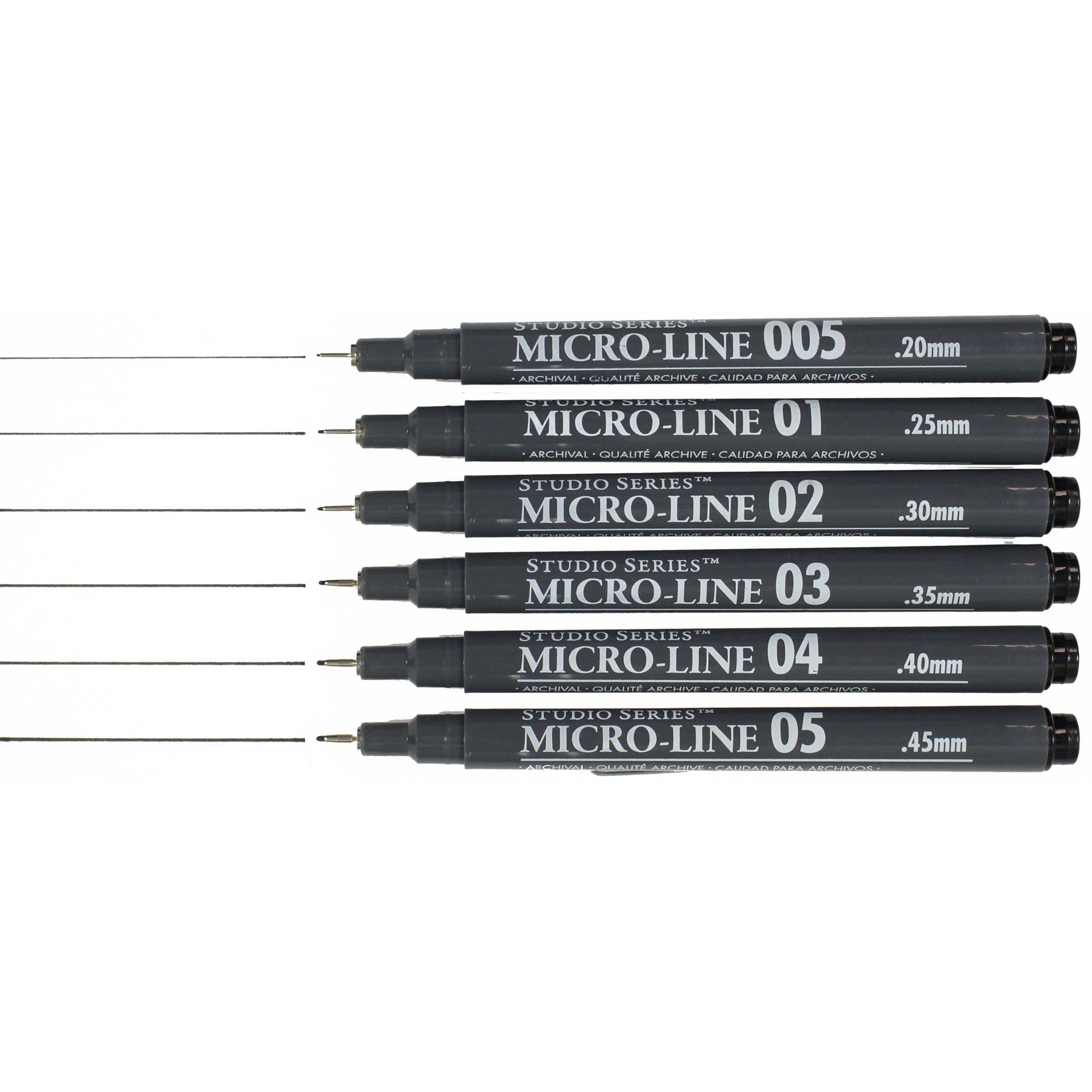 Micro-Line Pen Set of 6 - Paper Kooka