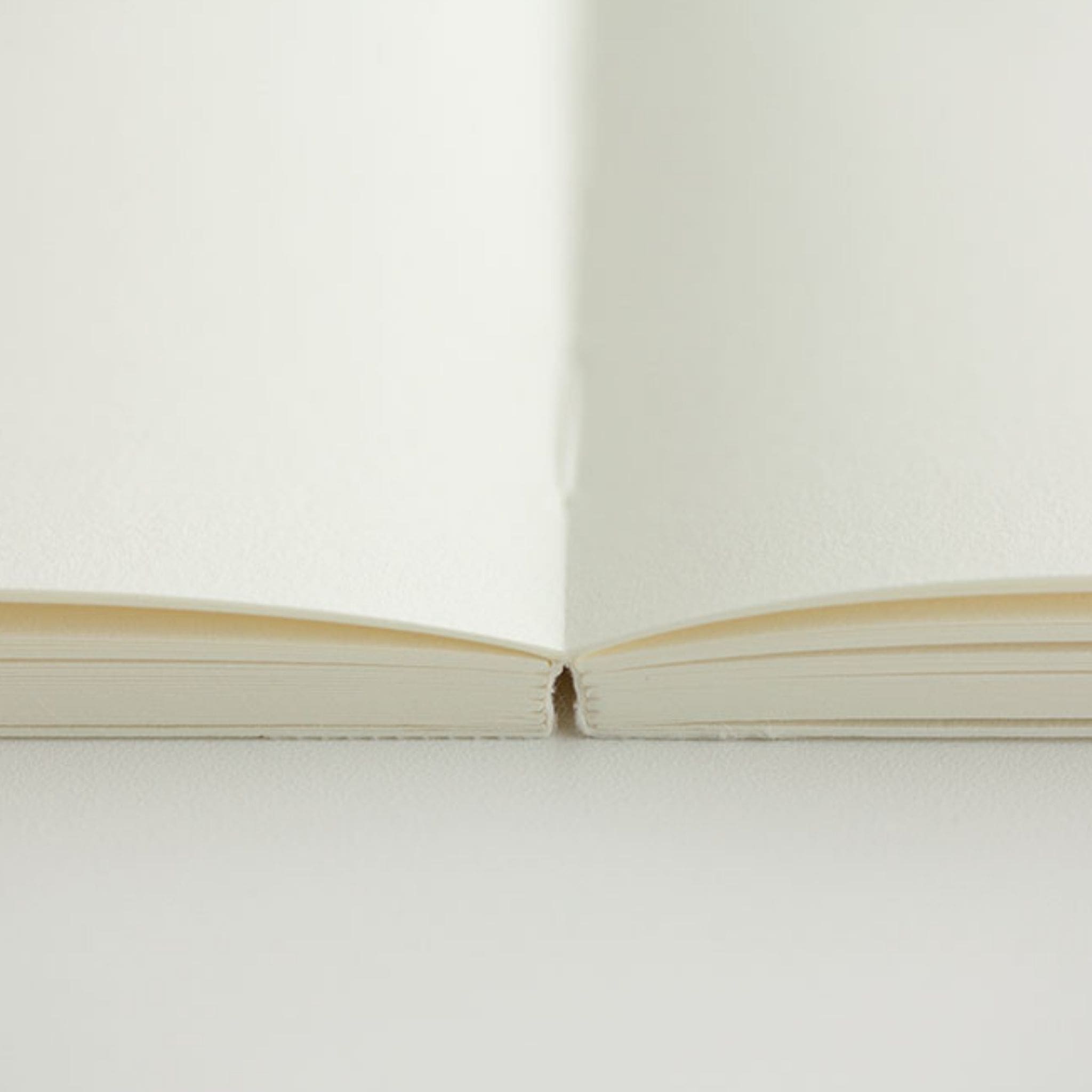 Midori MD A5 Plain Notebook lays perfectly flat 180 degrees - Paper Kooka